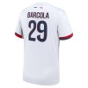 Officiële Voetbalshirt Paris Saint-Germain Bradley Barcola 29 Uit 2024-25 - Heren